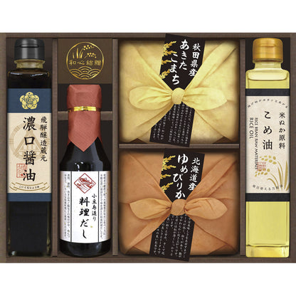 美食ファクトリー こだわり調味料とお米ギフト CIH-30R 【単品】