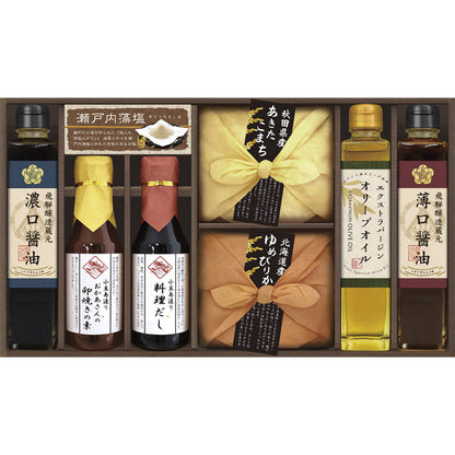 美食ファクトリー こだわり調味料とお米ギフト CIH-50R 【単品】