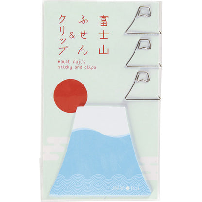 富士山ふせん＆クリップ 7284 【単品】