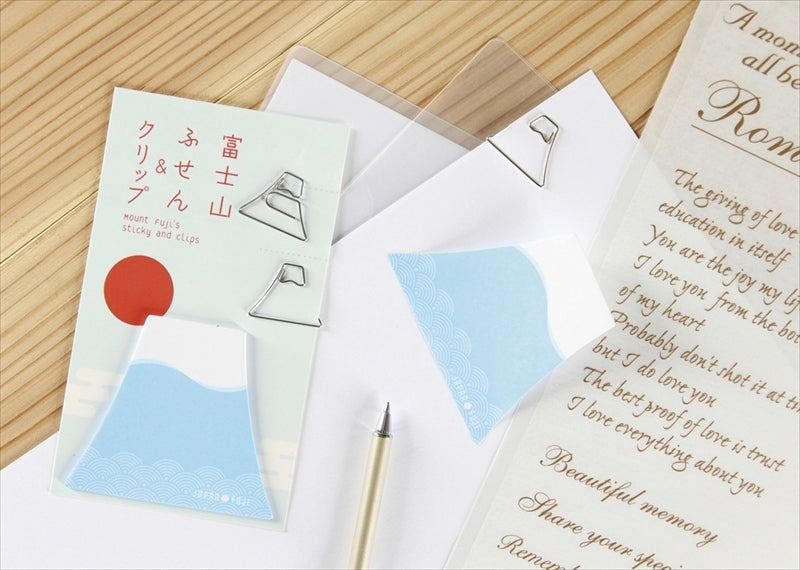 富士山ふせん＆クリップ 7284 【単品】