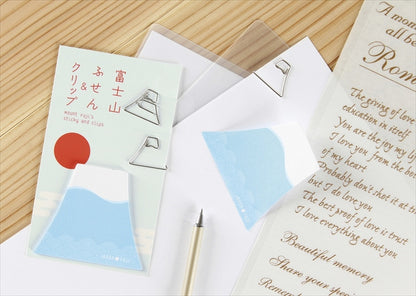 富士山ふせん＆クリップ 7284 【単品】
