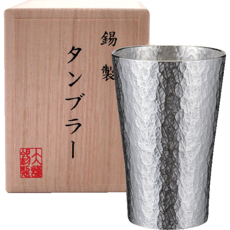 本錫タンブラー 六花（りっか）小 trk-1 【単品】