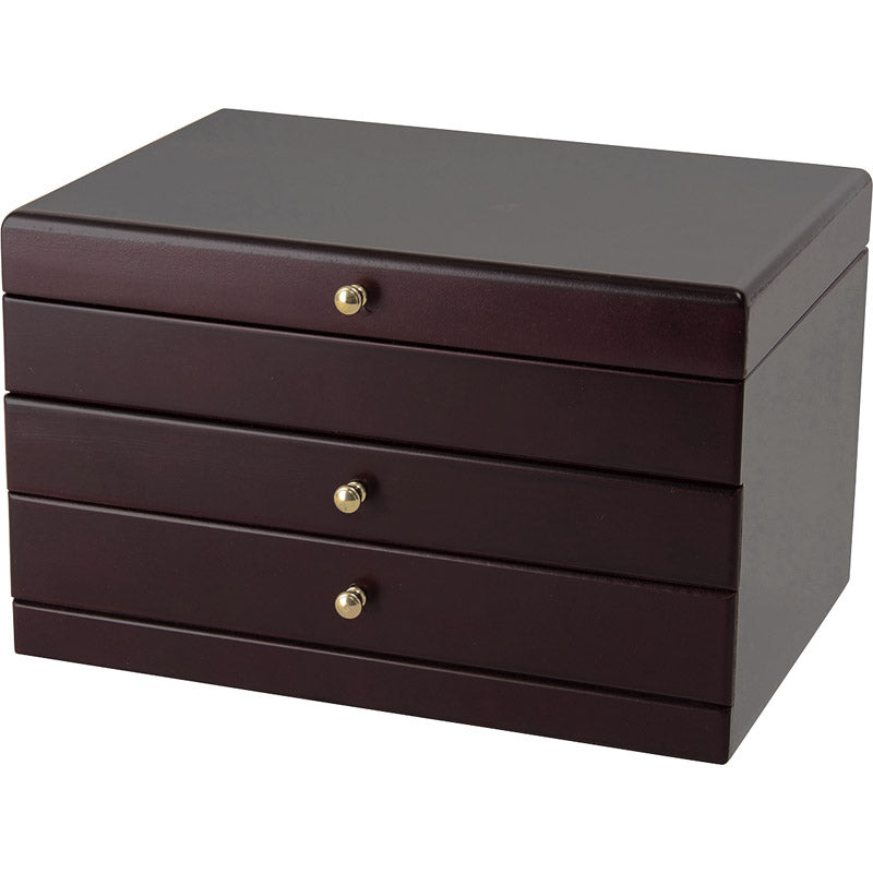 木製ジュエルケース（2ツ引） 17-809 【単品】
