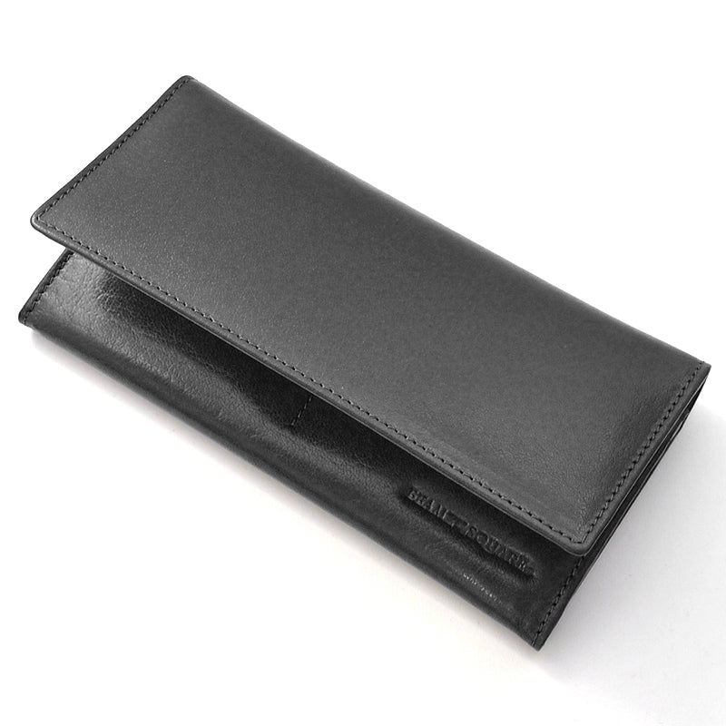 BEAMZSQUARE　インディアバッファローレザー長財布 ブラックカラー
