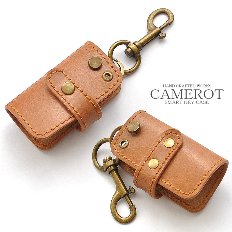 【CAMEROT】バッファローレザースマートキーケース■3063■水牛革リモコンキーケース
