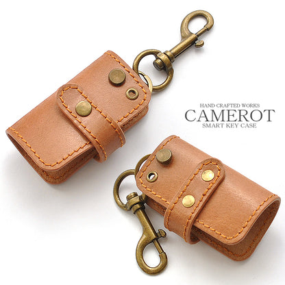 【CAMEROT】バッファローレザースマートキーケース■3063■水牛革リモコンキーケース