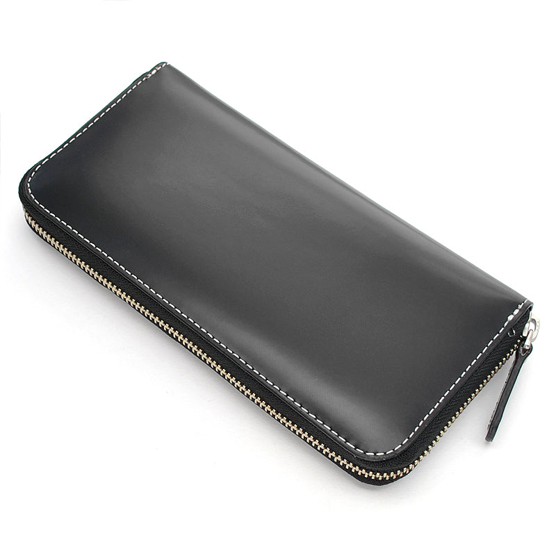 BEAMZSQUARE　ブラックダイヤ馬革ラウンドファスナー長財布　BZSQ-1730　BLACK★DIAMOND’series 1個