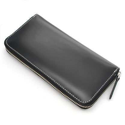 BEAMZSQUARE　ブラックダイヤ馬革ラウンドファスナー長財布　BZSQ-1730　BLACK★DIAMOND’series 1個