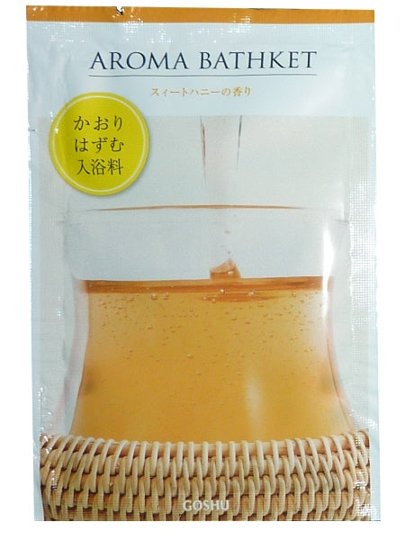 【10点セット】 入浴剤 アロマバスケット・蜂蜜 日本製 sangobath スィートハニーの香り