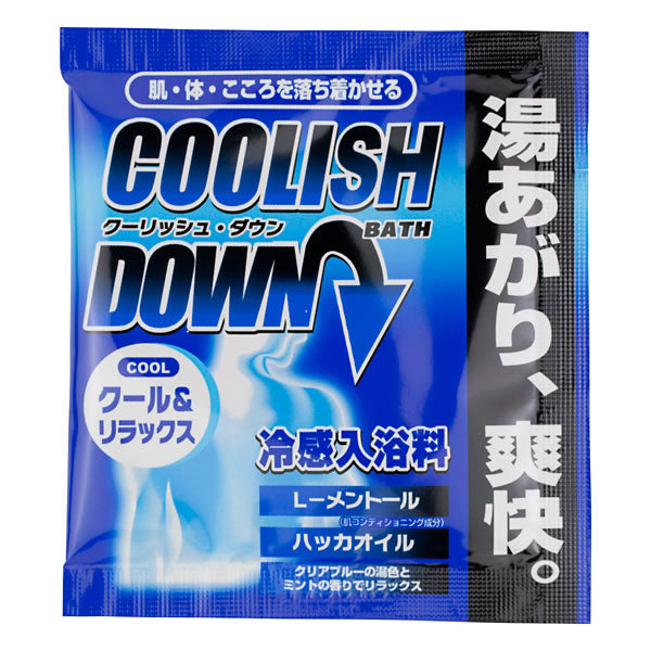 【10点セット】 入浴剤 トップバス COOLISH DOWN クーリッシュ・ダウン 日本製 sangobath