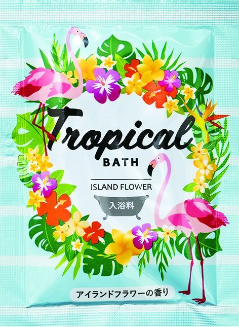 【10点セット】 入浴剤 トロピカルバス アイランドフラワー 日本製 sangobath