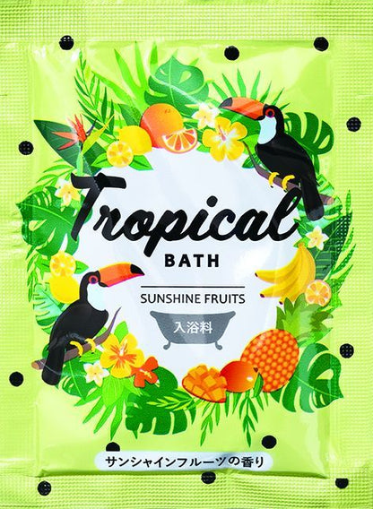 【10点セット】 入浴剤 トロピカルバス サンシャインフルーツ 日本製 sangobath
