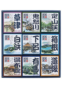 【6点セット】 薬用入浴剤 名湯百景 ギフトセット（30包入）日本製 sangobath