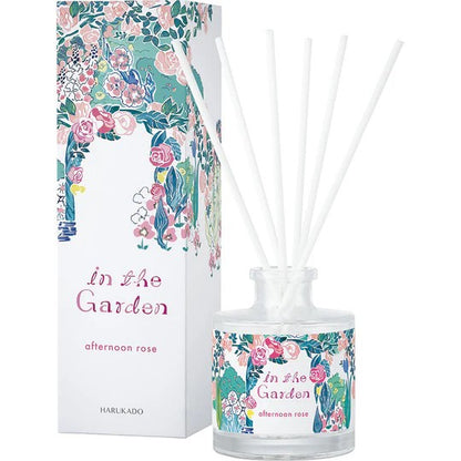 【6点セット】 芳香剤 インザガーデン リードディフューザー アフタヌーンローズ 120ml
