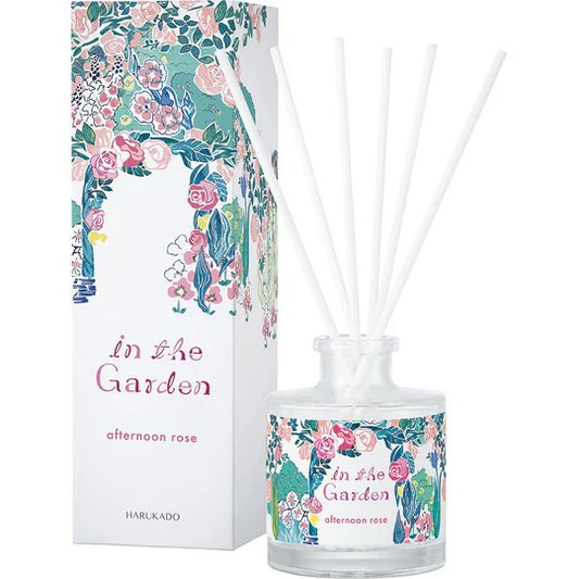 【6点セット】 芳香剤 インザガーデン リードディフューザー アフタヌーンローズ 120ml