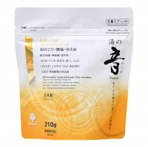 【40点セット】 薬用入浴剤 湯の音 爽やかな柚子（ゆず）の香り 210g