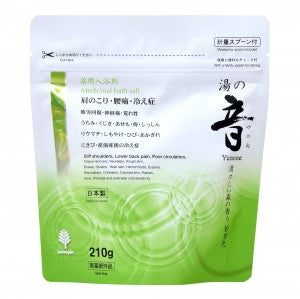 【40点セット】 薬用入浴剤 湯の音 清々しい森の香り 210g