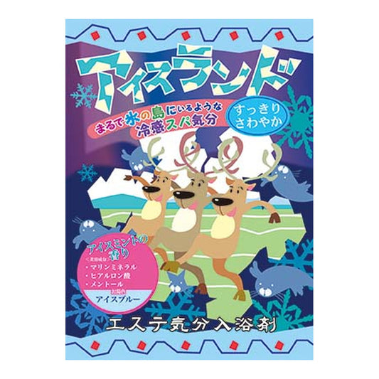 【16点セット】 入浴剤 エステ気分アロマ アイスランド アイスワールド・スパ気分(メントール配合) 日本製