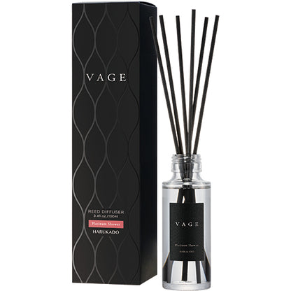 【3点セット】 芳香剤（リードディフューザー） VAGE・バーグ100 プラチナシャワー (優しいフローラルムスクの香り) 100ml 日本製 sangoaroma