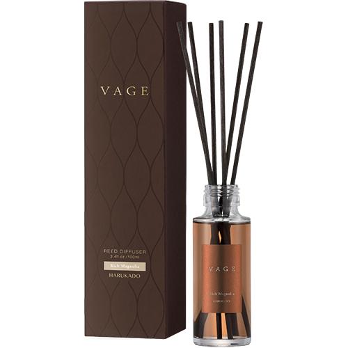 【3点セット】 芳香剤（リードディフューザー） VAGE・バーグ100 リッチマグノリア(気品のあるマグノリアの香り) 100ml 日本製 sangoaroma